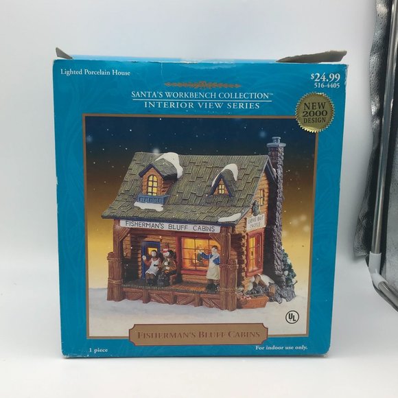 Vintage Santa's Workbench Collection Fisherman's Bluff Cabins - Picture 7 of 7